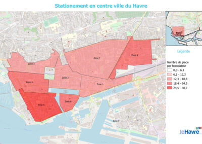cartographie stationnement le havre